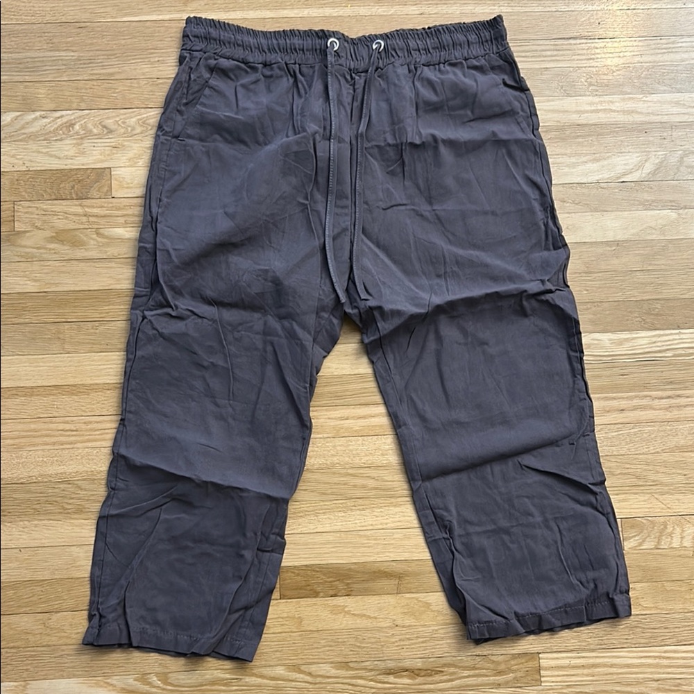 Men's Gray Casual Pants